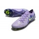 Crampons Nike Phantom Luna 2 Elite FG Violet Agate Volt Très Pâle