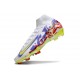 Nike Air Zoom Mercurial Superfly 10 Elite FG Blanc Jaune Violet