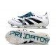 Crampons Adidas Predator Elite FT FG Blanc Noir Vert