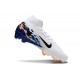 Nike Air Zoom Mercurial Superfly 10 Elite FG Blanc Noir Bleu