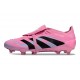 Crampons Adidas Predator Elite FT FG Rose Noir