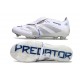Crampons Adidas Predator Elite FT FG Blanc Argent Métallique Royal Vif