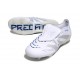 Crampons Adidas Predator Elite FT FG Blanc Argent Métallique Royal Vif