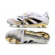 Crampons Adidas Predator Elite FT FG Blanc Ftwr Or Métallique