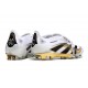 Crampons Adidas Predator Elite FT FG Blanc Ftwr Or Métallique