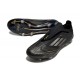 adidas F50 Elite Sans Lacets FG Noir Argenté Doré