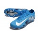 Nike Air Zoom Mercurial Vapor XVI Elite FG Bleu Blanc