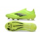 adidas F50 Elite Sans Lacets FG Volt Noir
