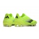 adidas F50 Elite Sans Lacets FG Volt Noir