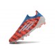 adidas F50 Elite Sans Lacets FG Rouge Blanc Bleu