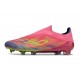 adidas F50 Elite Sans Lacets FG Rose Jaune Violet