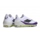adidas F50 Elite Sans Lacets FG X Messi Blanc Ftwr Noir Violet Uni
