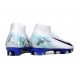 Nike Air Zoom Mercurial Superfly 10 Elite FG Blanc Bleu Noir