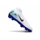 Nike Air Zoom Mercurial Superfly 10 Elite FG Blanc Bleu Noir