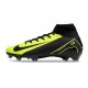 Nike Air Zoom Mercurial Superfly 10 Elite FG Noir Volt
