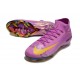 Nike Zoom Mercurial Superfly X Elite FG Violet Jaune
