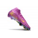Nike Zoom Mercurial Superfly X Elite FG Violet Jaune