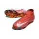 Nike Zoom Mercurial Superfly X Elite FG Rouge Blanc