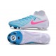 Nike Phantom Luna II Elite FG Blanc Bleu Rose