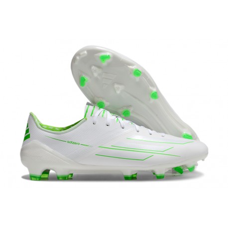 adidas F50 Elite FG Neuf Crampons Blanc Vert