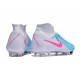 Nike Phantom Luna II Elite FG Blanc Bleu Rose