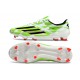 adidas F50 Elite FG Neuf Crampons Vert Noir Blanc