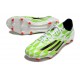 adidas F50 Elite FG Neuf Crampons Vert Noir Blanc