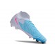 Nike Phantom Luna II Elite FG Blanc Bleu Rose