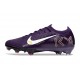 Nike Air Zoom Mercurial Vapor XVI Elite FG X MBAPPÉ Violet Grandiose Ivoire Pâle