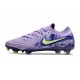 Crampons Nike Phantom Luna 2 Elite FG Violet Agate Volt Très Pâle