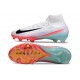 Nike Zoom Mercurial Superfly X Elite FG Blanc Noir Orange
