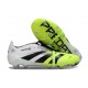 Crampons Adidas Predator Elite FT FG Blanc Noir Citron Lucid