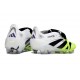 Crampons Adidas Predator Elite FT FG Blanc Noir Citron Lucid