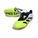 Crampons Adidas Predator Elite FT FG Blanc Noir Citron Lucid