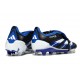Crampons Adidas Predator Elite FT FG Noir Bleu Blanc