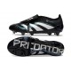 Crampons Adidas Predator Elite FT FG Noir Blanc Bleu