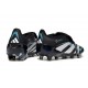 Crampons Adidas Predator Elite FT FG Noir Blanc Bleu
