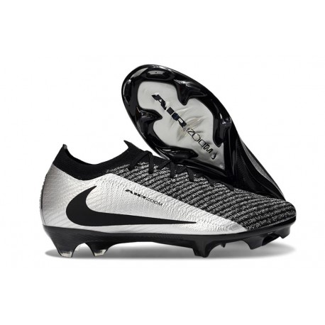 Crampons de Foot Nike Mercurial Vapor 16 Elite FG Noir Argent