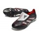 Crampons Adidas Predator Elite FT FG Noir Blanc Rouge