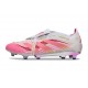 Adidas Predator Elite Foldover Tongue FG Blanc Rose