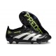 Crampon de Football adidas Predator Elite FG Noir Blanc Citron Lucid
