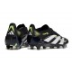 Crampon de Football adidas Predator Elite FG Noir Blanc Citron Lucid