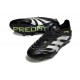 Crampon de Football adidas Predator Elite FG Noir Blanc Citron Lucid