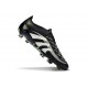 Crampon de Football adidas Predator Elite FG Noir Blanc Citron Lucid