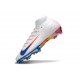 Nike Air Zoom Mercurial Superfly 10 Elite FG Blanc Bleu Rouge
