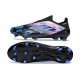 adidas F50 Elite Sans Lacets FG Noir Bleu Rose