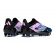 adidas F50 Elite Sans Lacets FG Noir Bleu Rose