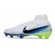 Nike Zoom Mercurial Superfly X Elite FG Blanc Noir Bleu
