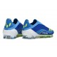 Crampons de Foot adidas F50 Elite LL FG Equipe Bleu Royal Jaune Solaire