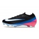 Crampon Nike Zoom Mercurial Vapor XVI Elite FG Noir Blanc Bleu